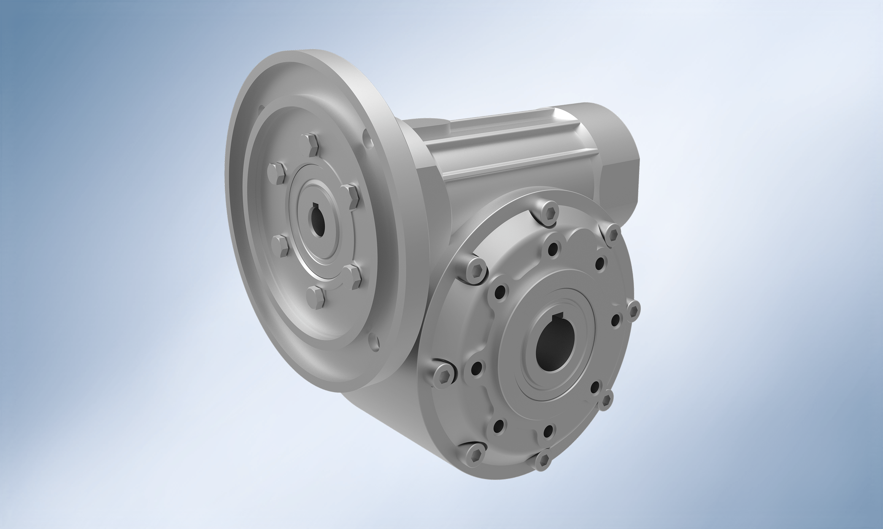 Einstufige Schneckengetriebe Serie I/MI bis zu 55 kW/3.000 NM